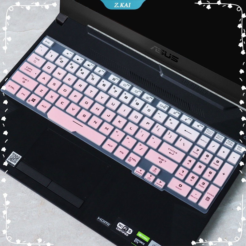 เคสคีย์บอร์ดซิลิโคน กันฝุ่น อุปกรณ์เสริม สําหรับ ASUS TUF Gaming F15 FX506L FX506LH FX506LI FX506LU 