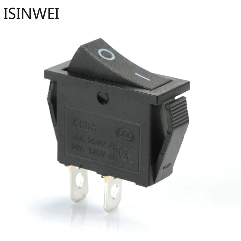สวิทช์โยก Switch kcd 3-101n 2 Pin kcd 3 5 ชิ้น