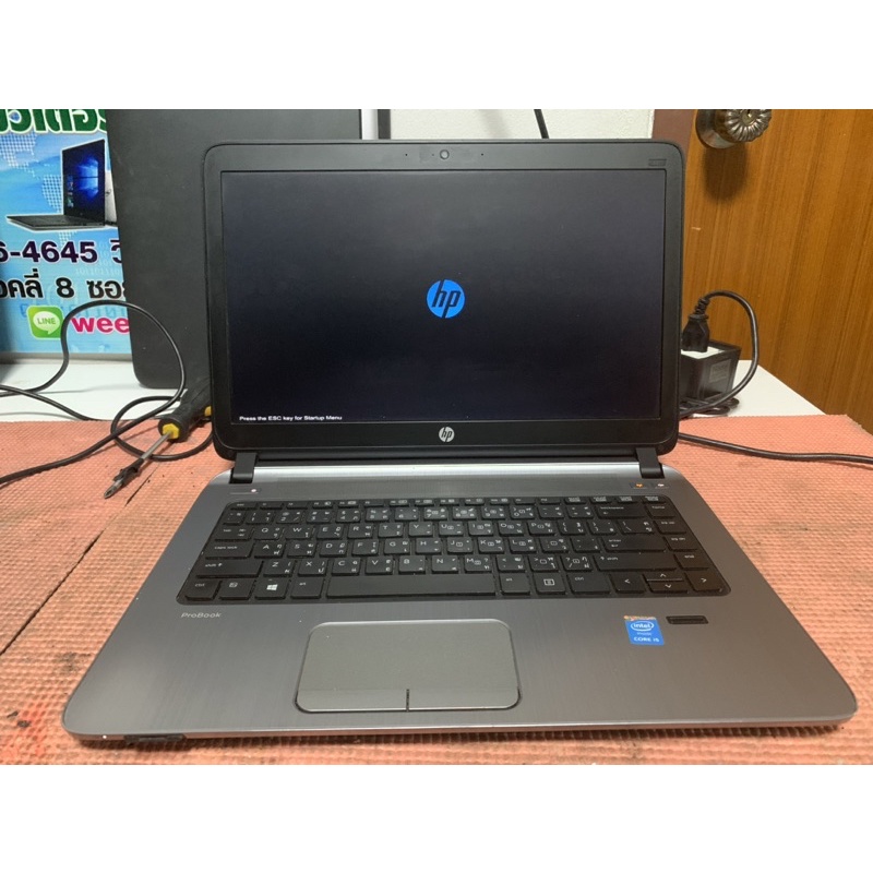 โน้ตบุ๊ค Notebook มือสอง สภาพสวย HP 440 G2 Cpu i5 Gen4 Ram8G SSD240G