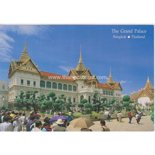 BK86 Postcard โปสการ์ด สถานที่ท่องเที่ยว ประเทศไทย พระราชวัง กรุงเทพ