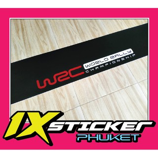 สติ๊กเกอร์คาดกระจกบังแดด WRC