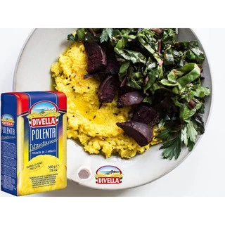 ดีเวลล่า แป้งข้าวโพด โพแลนต้า 500 กรัม - Polenta 500g Divella brand from Italy