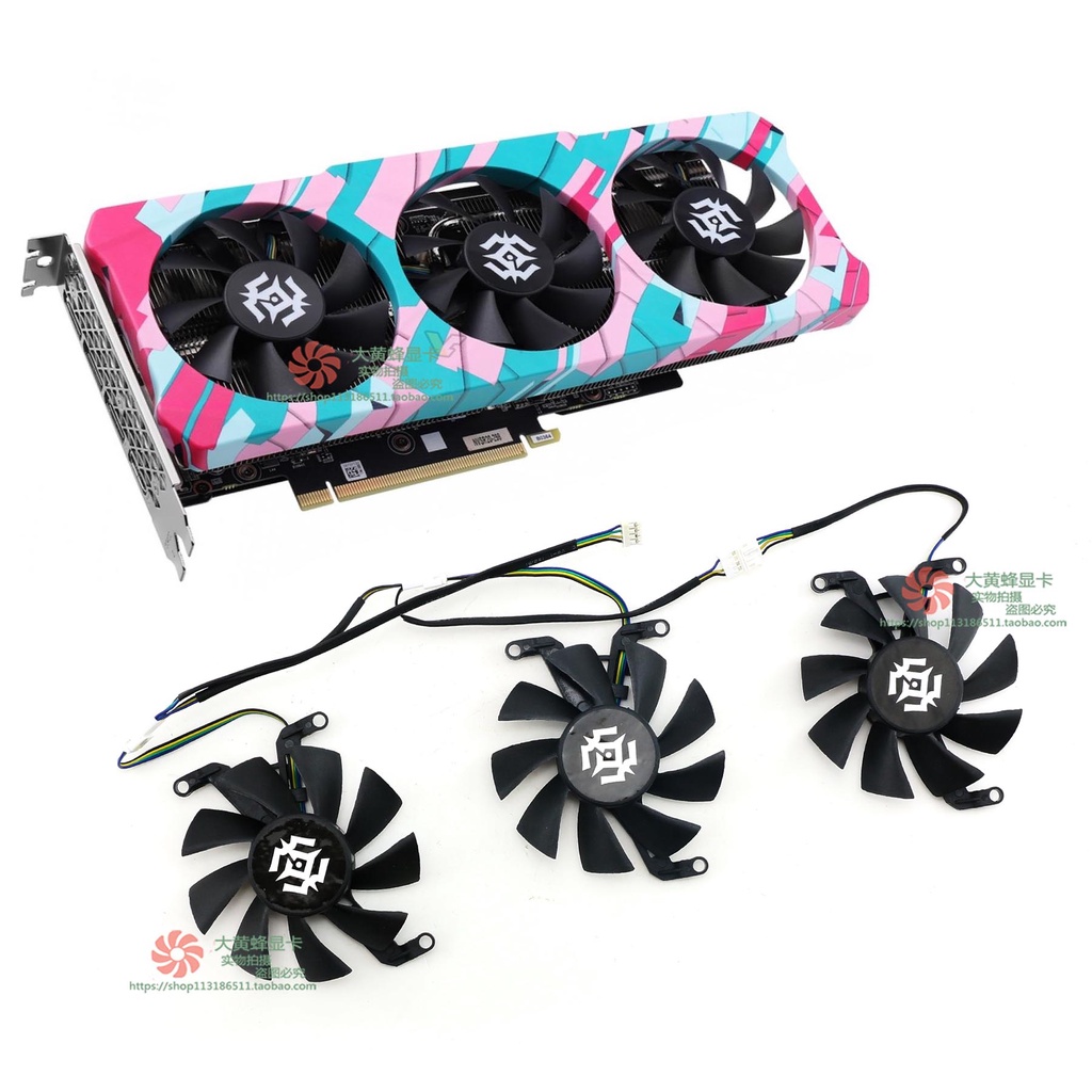หม้อน้ํากราฟิกการ์ด ZOTAC ZOTAC RTX3060 3060ti LHR 12GB X-GAMING GOC กราฟิกการ์ดพัดลมระบายความร้อน