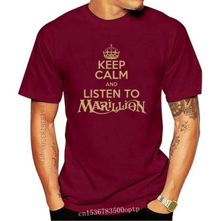 เสื้อยืดผ้าฝ้ายพิมพ์ลายคลาสสิก พร้อมส่ง เสื้อยืด ลาย Marillion Neo Progressive Rock Band S M L 2 3 Steve Arth หลากสี คุณ