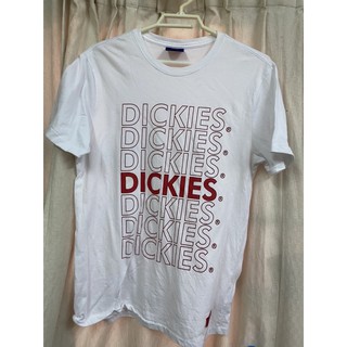 เสื้อยืด dickies Zaraป้ายห้อย สีขาว ใหม่มาก