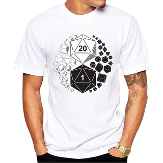 เสื้อยืด พิมพ์ลาย Yin Yang Game สีดํา และสีขาว สําหรับผู้ชาย 2022S-5XL