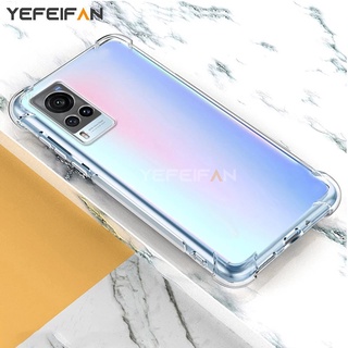 เคสโทรศัพท์ Vivo V21 5G V21e V20 SE V19 Neo Y20s G Y20 เคสกันกระแทกฝาครอบโทรศัพท์ป้องกันโปร่งใส