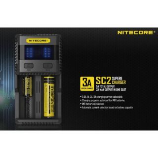 ที่ชาร์จ Nitecore  SC2 3A Speedy Charge ของแท้