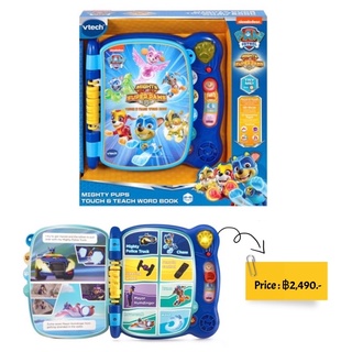 VTech PAW Patrol Mighty Pups Touch and Teach Word Book With Ryder