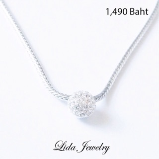 สร้อยคอเงินแท้ Joana ♡Lida Jewelry ของขวัญ เครื่องประดับ