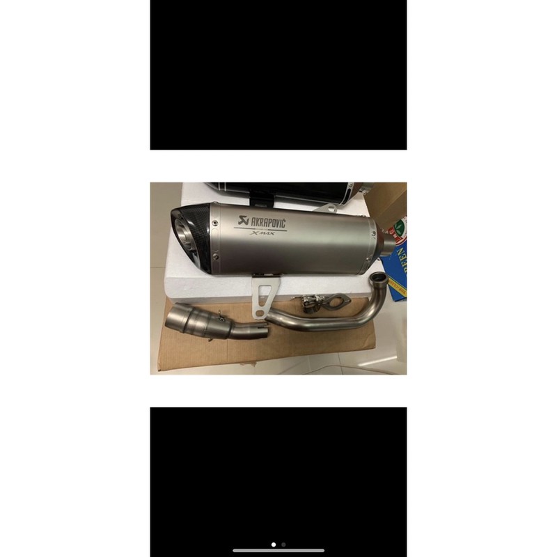 ชุดปลายท่อ+คอท่อ xmax