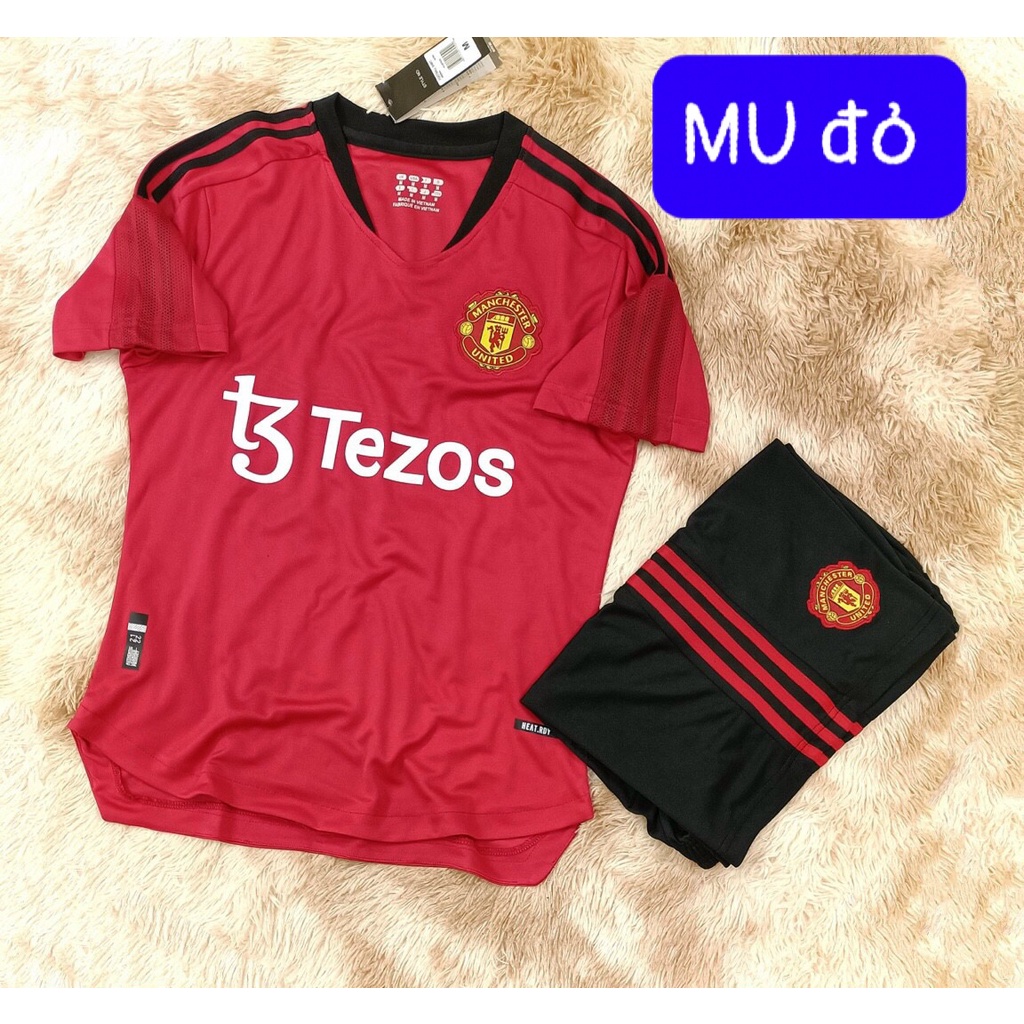 เสื ้ อผ ้ าสโมสร Tezos Red MU สวยงาม