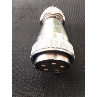 คอนเนคเตอร์ต่อสายไฟ WF48 5pole #16sqmm 100A, cable OD.18-20 mm circular connector IP67 WF48J5TE male poles