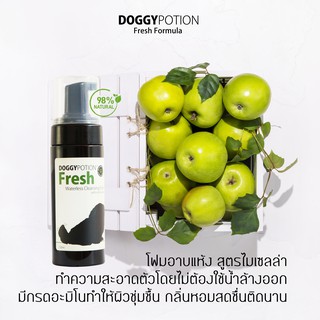 Doggy Potion Fresh Waterless Cleansing Foam 150 ml