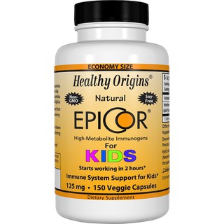 Healthy Origins, EpiCor for Kids, 125 mg, 150 Veggie Caps