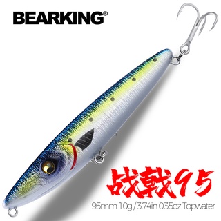 Bearking ใหม่ เหยื่อตกปลา แบบแข็ง 9.5 ซม. 10 กรัม 10 สี 2022