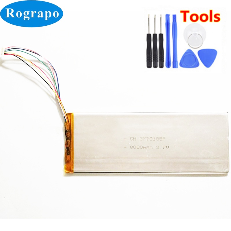 New 8000mAh Li-Polymer Replacement Battery For Jumper EZbook A13 Accumulator 7-wire Plug +tools