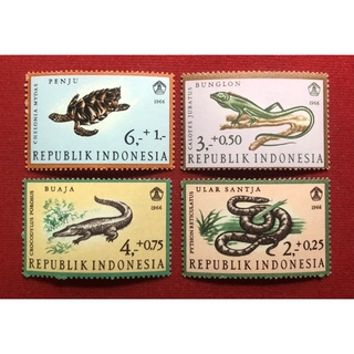 แสตมป์REPUBLIK INDONESIA ปี 1966