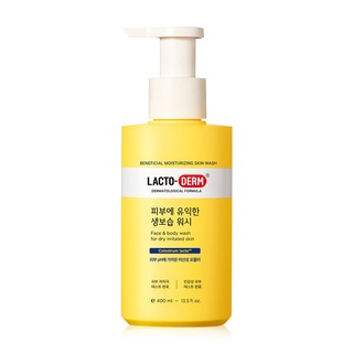 Lacto-derm Beneficial Moisturizing Wash  ผลิตภัณฑ์ทำความสะอาดผิว เนื้อครีมที่ให้ความชุ่มชื้นอย่างเข้มข้นด้วย