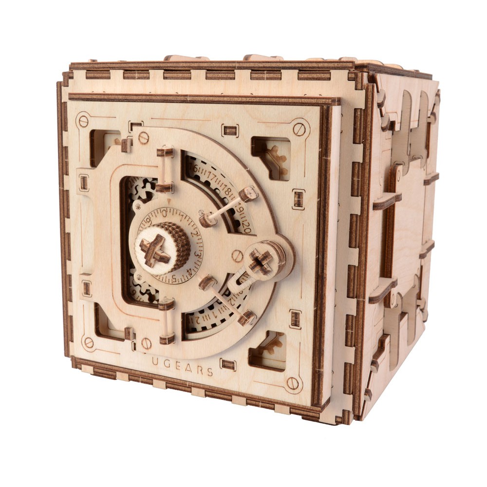 UGEARS: Safe [3D Wooden Puzzle]
