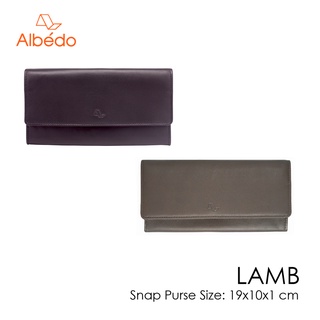 [Albedo] LAMB SNAP PURSE กระเป๋าสตางค์/กระเป๋าเงิน/กระเป๋าใส่บัตร รุ่น LAMB - LB00999/LB00979