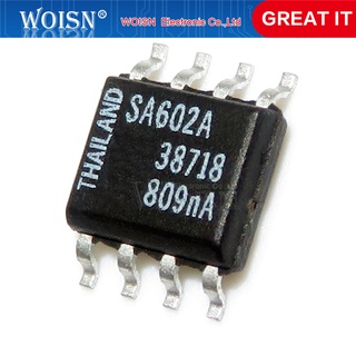 มีสินค้า วงจรรวม SOP-8 NE602A SA602A NE602 SA602 10 ชิ้น