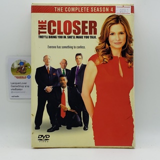 [00343] The Closer The Complete Season 4 (DVD)(USED) ดีวีดีหนังและเพลง มือสอง !!