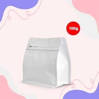 Wide Coffee Bag ถุงกาแฟ ถุงใส่เมล็ดกาแฟ มีวาล์ว มีซิป ขยายข้าง 100 - 500 กรัม จำนวน 10 ใบ มีให้เลือกหลายสี