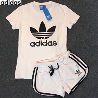 ชุดSetออกกำลังกายผู้หญิง Adidasแท้ ส่งฟรี