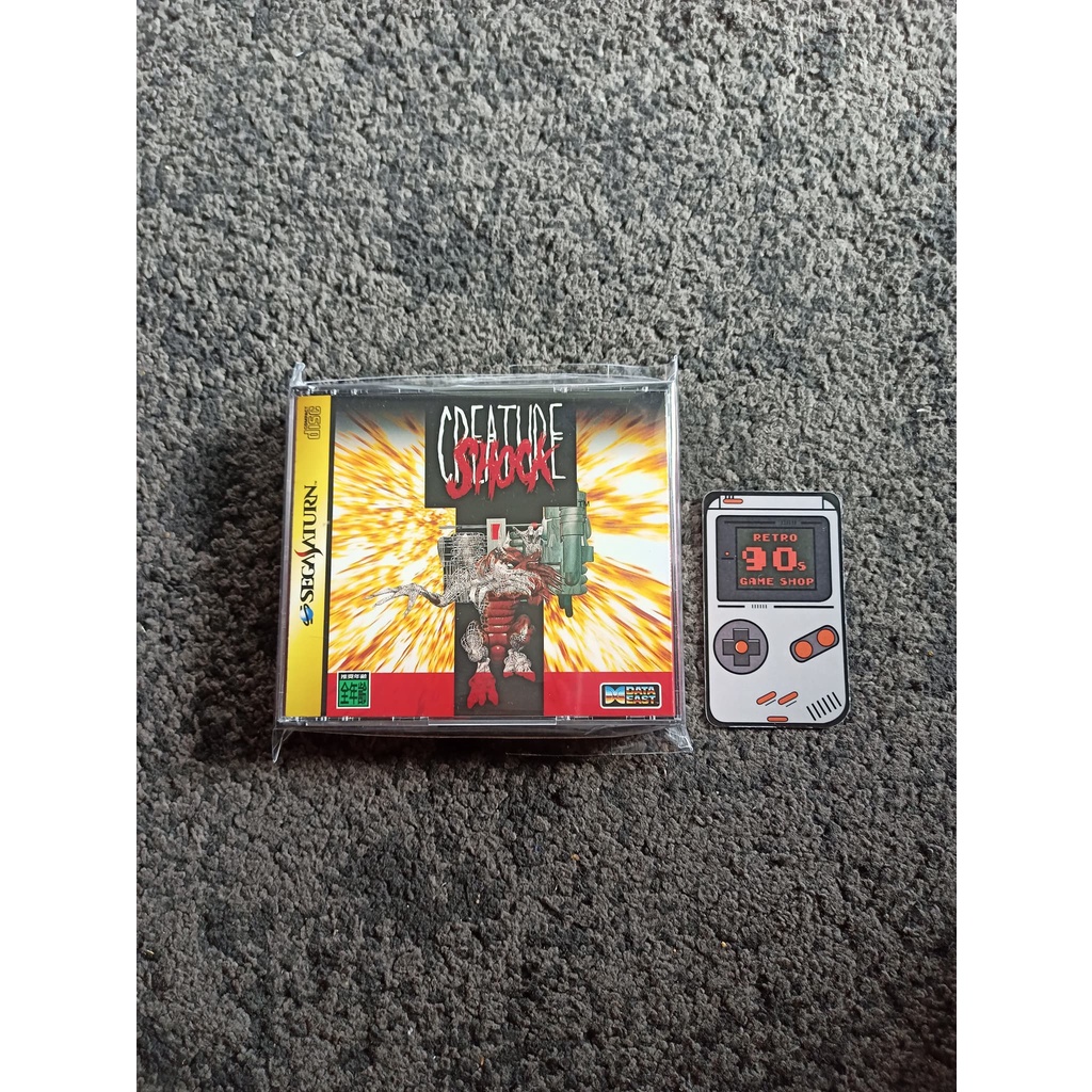 Sega Game Disc Sega Saturn Creature Shock  / Japan