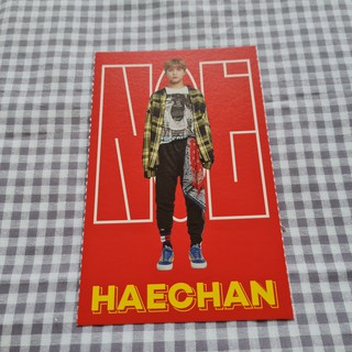 [พร้อมส่ง] โปสการ์ด หน้าแผ่นพับ แฮชาน Haechan NCT 2019 Seasons Greetings Mini Brochure Postcard