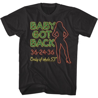 เสื้อยืดผ้าฝ้ายบริสุทธิ์ พิมพ์ลาย Sir Mix-A-Lot Baby Got Back Neon Sign สไตล์คลาสสิก สําหรับผู้ชาย คู่รักสามารถปรับแต่งไ