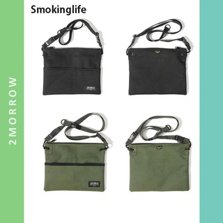 🇹🇭 ส่งฟรี ส่งไว⚡ กระเป๋าสะพายข้าง Smokinglife กระเป๋าสะพายผู้ชาย Sacochebag กระเป๋าแฟชั่นผู้ชาย กระเป๋าผู้หญิง