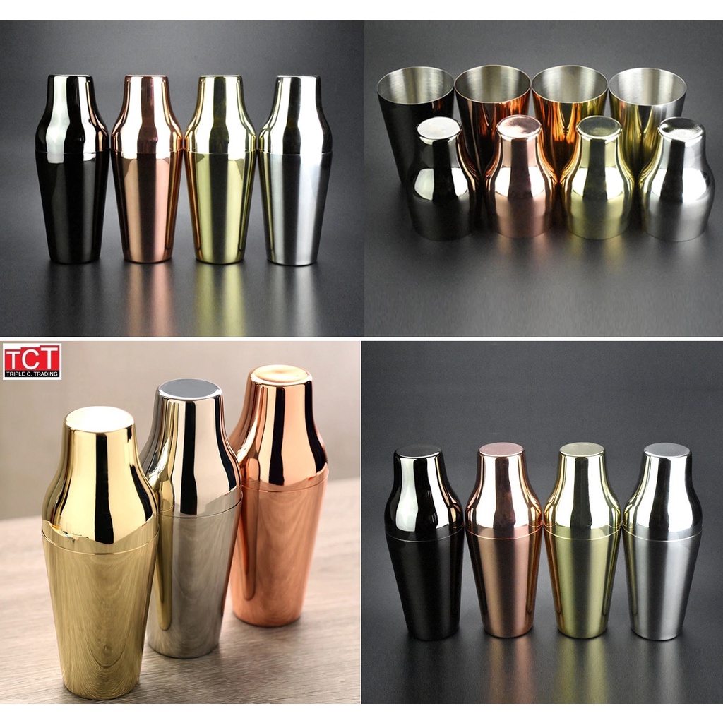 French shaker ที่ผสมค็อกเทลเครื่องดื่ม ขนาด 650 ml. มี 4 รูปที่ 3