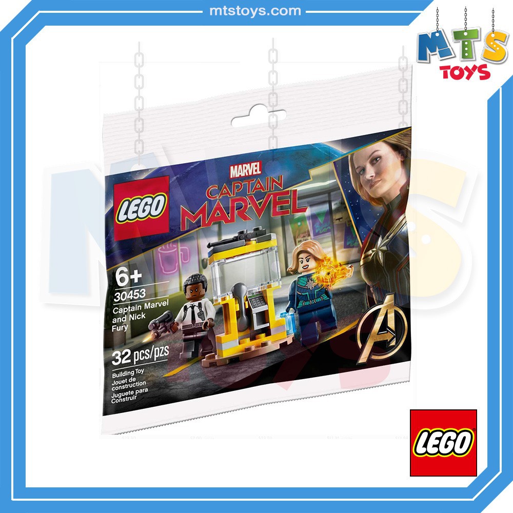 **MTS Toys**เลโก้เเท้ Lego 30453 Polybag Marvel Captain Marvel : Captain Marvel and Nick Fury