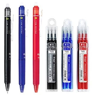 Pilot ไส้ปากกาลบได้ Refill สำหรับ Pilot Frixion Knock ขนาด 0.4 และ 0.5 ปากกาลบได้ ปากกาลบได้ ยอดขายอันดับ 1 ใน ญี่ปุ่น
