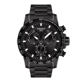 Tissot Supersport Chrono ทิสโซต์ ซุปเปอร์สปอร์ต  สีดำ ดำ T1256173305100 นาฬิกาผู้ชาย