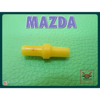 MAZDA TWO WAY JOINT CONNECTING SPRINKLER PLASTIC "YELLOW" 1 PC. (87) / ข้อต่อสองทางฉีดน้ำฝน ทั่วไป ตัวตรง สีเหลือง 1 ตัว