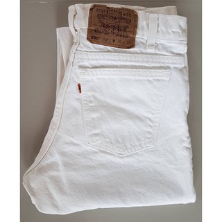 กางเกงยีนส์ป้ายส้ม Levis 550-0251 U.S.A W30 (I1230)