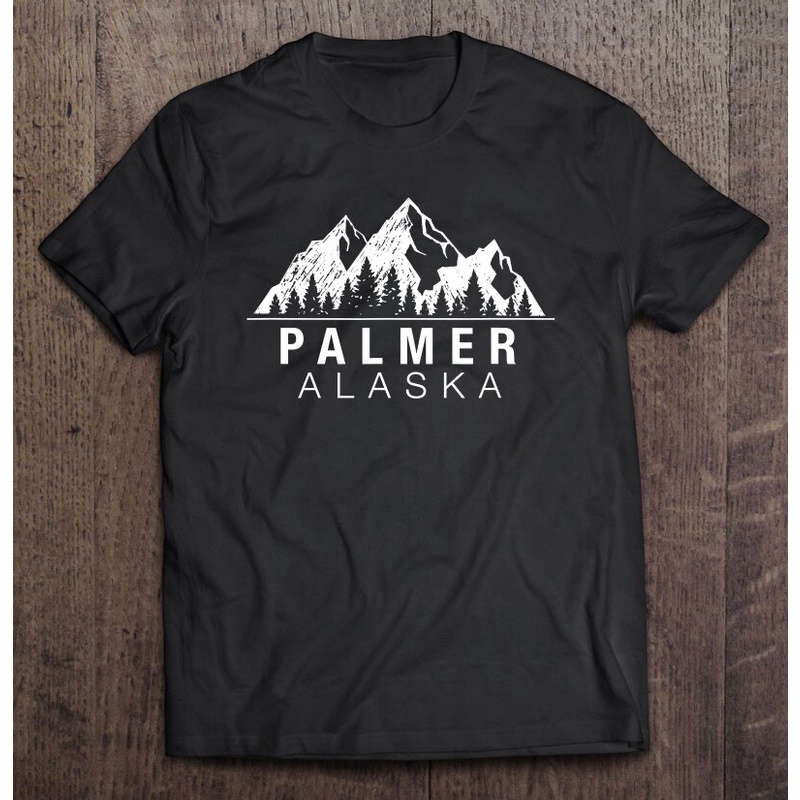 Alaska Palmer Alaska Mountain Men Golf Wear เสื้อยืด