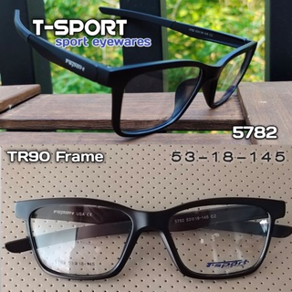 5782 T-SPORT  EYEWARES TR90 FRAME กรอบแว่นตา แนวsport