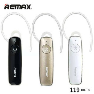 REMAX หูฟัง บลูทูธ ไร้สาย Bluetooth 4.1 รุ่น RB-T8 ของแท้ 100%