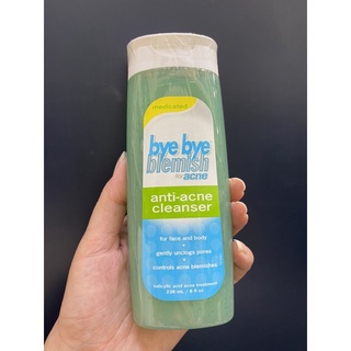 Bye Bye Blemish Anti Acne Cleanser 236ml สำหรับผิวหน้า และผิวกาย