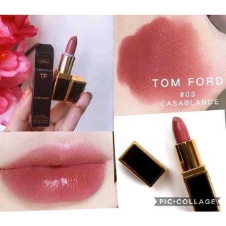 สี Casablanca สวยมาก 💗Tom Ford Lip Color Rouge a Levres 1g