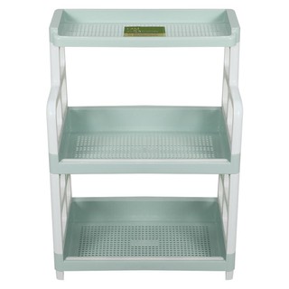 ชั้นวางอเนกประสงค์ 2 ชั้น+ชั้นลอย API ECO เขียว  KITCHEN RACK PLASTIC 2TIER+1TIER API ECO GREEN