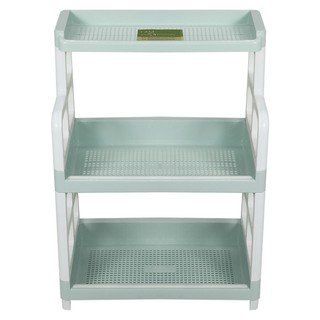 ชั้นวางอเนกประสงค์ 2 ชั้น+ชั้นลอย API ECO เขียว  KITCHEN RACK PLASTIC 2TIER+1TIER API ECO GREEN