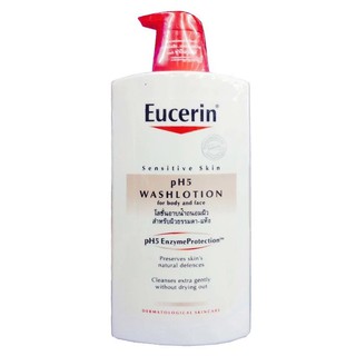 Eucerin Sensitive Skin pH5 Washlotion For Body and Face 1000 ml