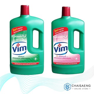 (แพ็ค3) Vim Bathroom Cleaner วิม ผลิตภัณฑ์ทำความสะอาดห้องน้ำชนิดเข้มข้น 900 มล. (มี 2 กลิน)