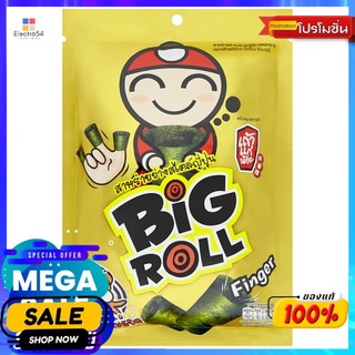 เถ้าแก่น้อยบิ๊กโรลฟิงเกอร์รสหมึกย่าง9ก TAOKAENOI BIGROLL FINGER SQUID 9 G.