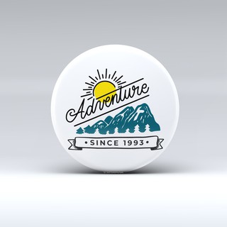 เข็มกลัด Vintage Adventure Camping Outdoor 201923